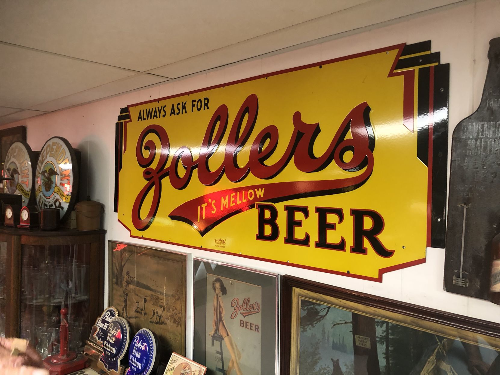 Tin Zoller sign